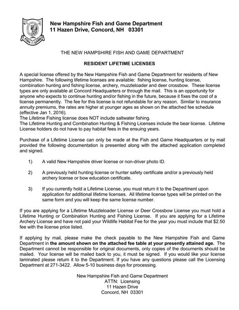 Resident Lifetime License Application 2018 .